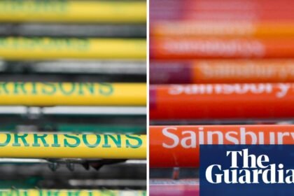 Sainsbury’s and Morrisons ‘held talks this year’ on multibillion-pound merger