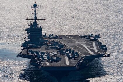 US sends third carrier strike group to Middle East in biggest buildup since 2003