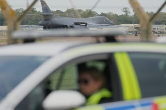 Trump says US moved their B-1 bombers from RAF Fairford airbase after additional threats were made