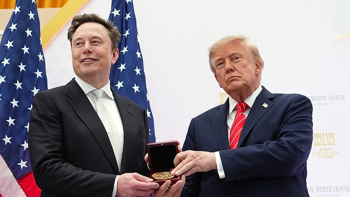 'Modern-day Thomas Edison': Trump awards Elon Musk top US science medal