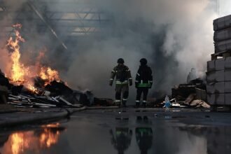 Kyiv residents take refuge underground during overnight Russian attacks