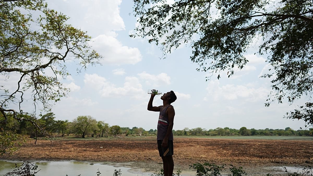 Dry wells and shrinking water holes as drought grips Sri Lanka