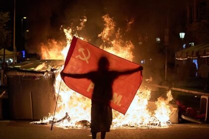 Housing protest turns violent in Barcelona with fires and arrests