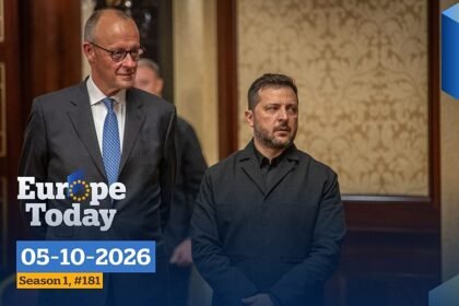 Europe Today: Russia hits Kyiv as Merz visits; Bolsonaro wins Brazil's first round election