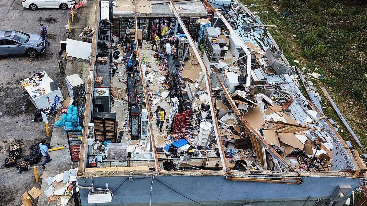 Four dead as Isaias continues to push across the Southeast US, bringing strong winds and heavy rain