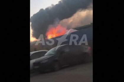 Fire rages at Yandex data centre after Ukraine drone attack