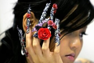 Fantasy worlds come to life on nails at London nail art competition
