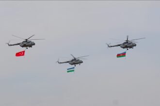 Azerbaijan, Turkey and Uzbekistan join forces in major military exercise