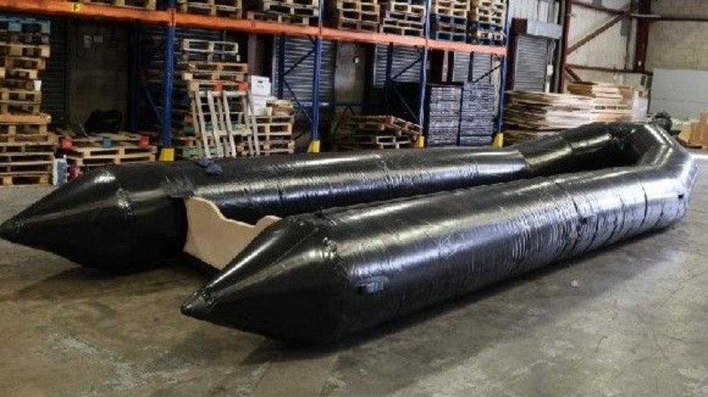 Boats 'set for people smugglers' seized at airport