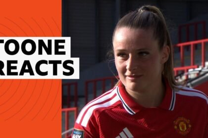 Toone determined to come back better after 'difficult week'
