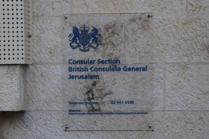 ‘Not the act of a friend’: Israel’s deadline to close UK consulate nears
