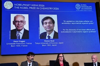 Henri Kagan, Kenso Soai win chemistry Nobel for ‘mirror image’ breakthrough