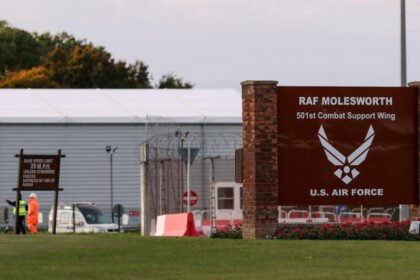 Two Latvian men arrested at UK base housing US and NATO intelligence hubs
