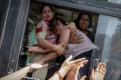 Photos: Thousands detained in police crackdown on India’s youth protest