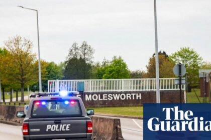 Two Latvian men arrested at RAF base in Cambridgeshire used by US military