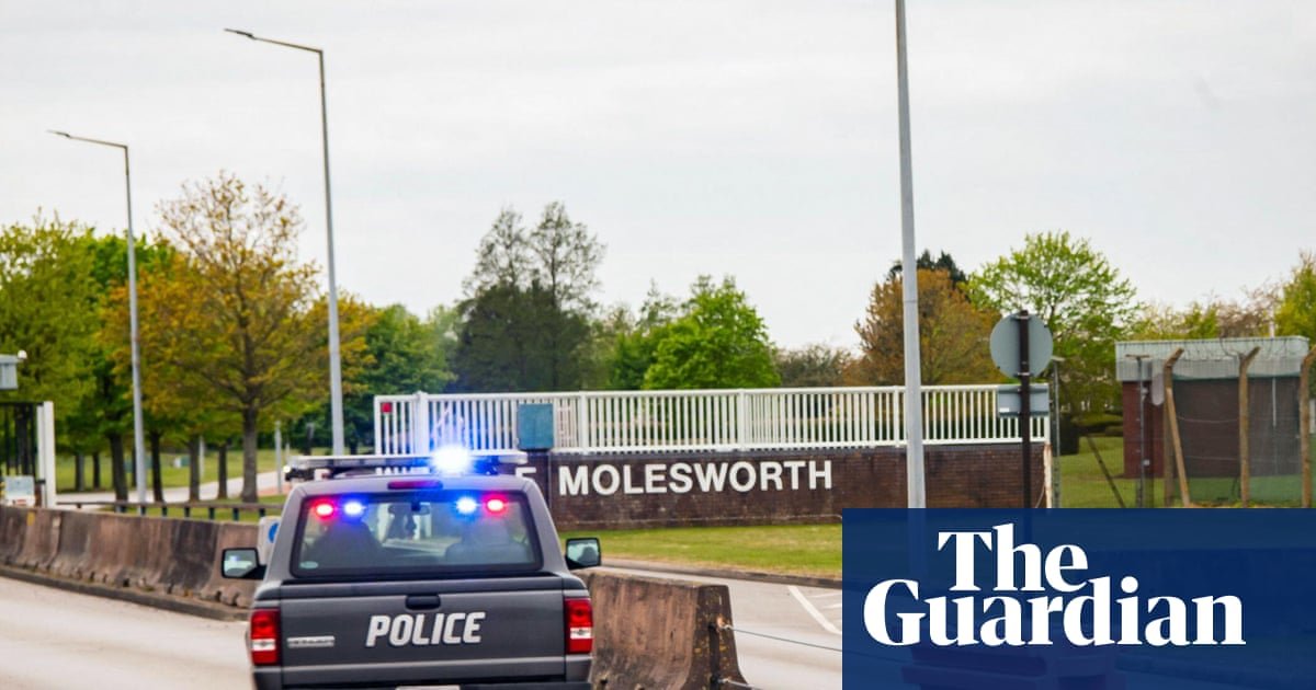 Two Latvian men arrested at RAF base in Cambridgeshire used by US military