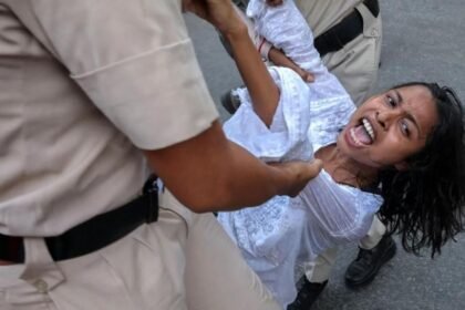 Indian police accused of sexually harassing journalists at protest