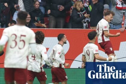 European football: Bayern fight back after conceding fastest goal in Bundesliga history