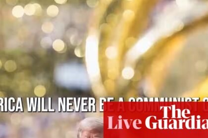 Trump says he will stop using taxpayer funds for self-promoting ads after backlash – US politics live
