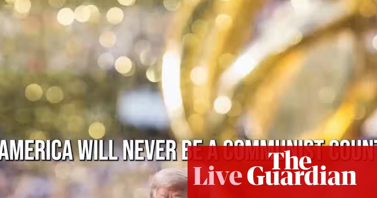 Trump says he will stop using taxpayer funds for self-promoting ads after backlash – US politics live