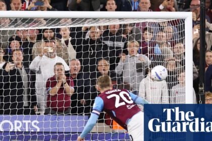 West Ham’s penalty pain costs them top spot in Championship after QPR draw