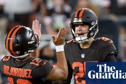 Watson and Browns hold off Steelers’ fightback on last-gasp 56-yard field goal