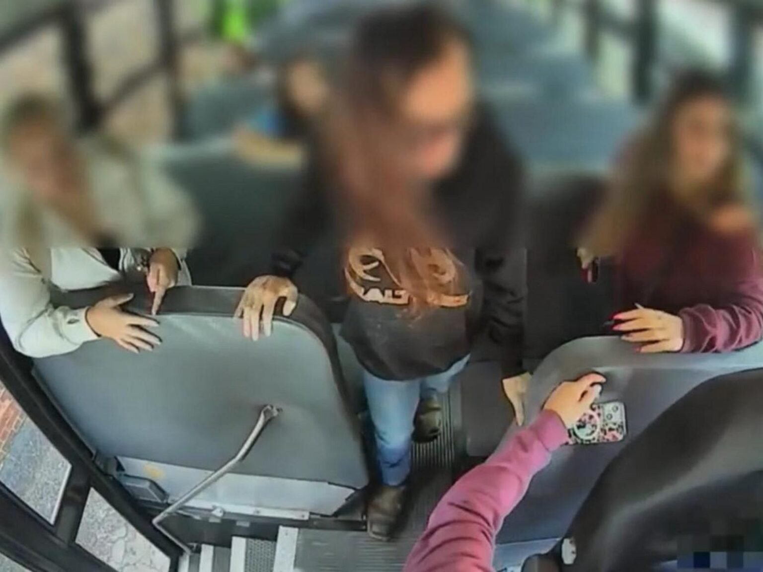 WATCH:  Students step in to help as bus driver experiencing medical emergency