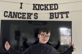 WATCH:  14-year-old cancer survivor now thriving