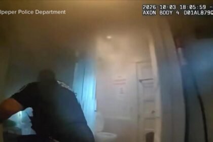 WATCH:  Video shows Virginia police's daring house fire rescue