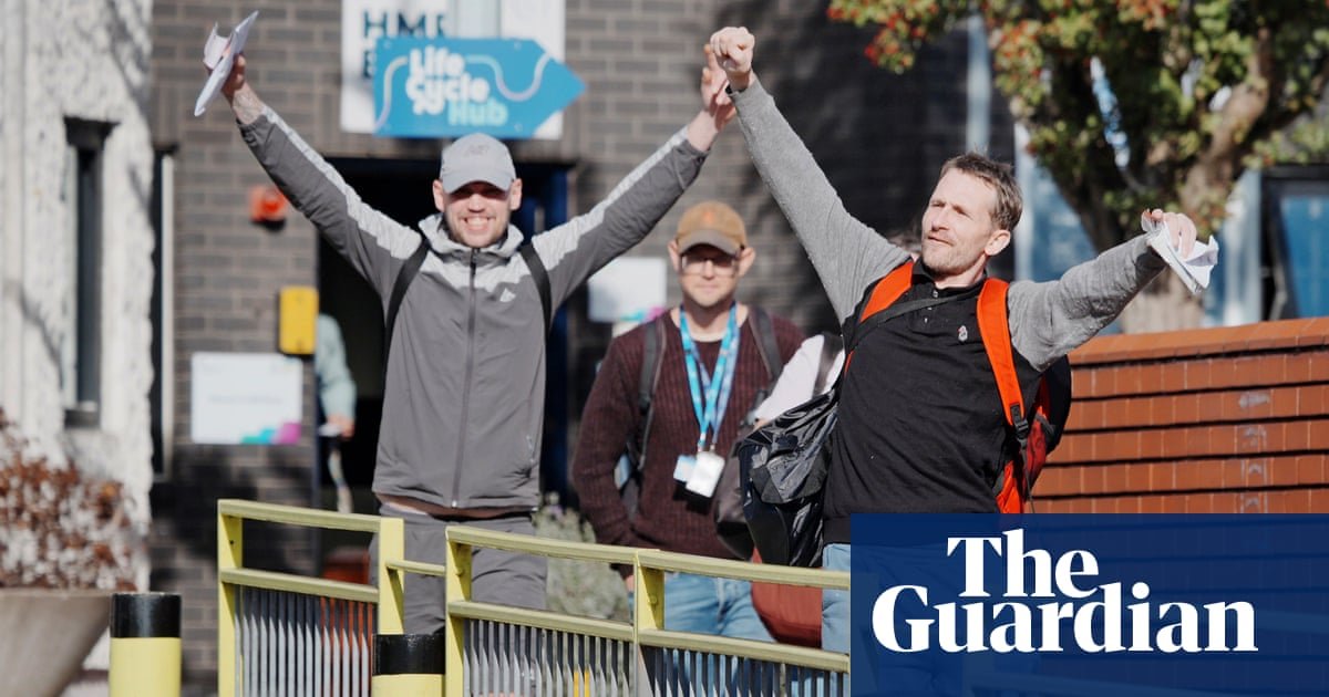 Prisoners thank Andy Burnham as they leave jail in first wave of early releases