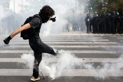 Tear gas in Paris and Marseille as school protests grow across France