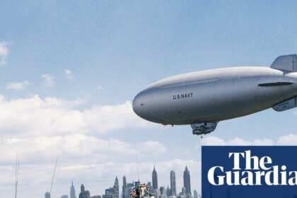 Blimps, burlesque and brass bands: America takes flight – in pictures