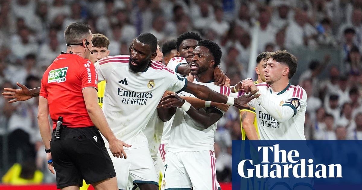 Real Madrid’s Vinícius Júnior sent off for hair pulling in victory over Villarreal