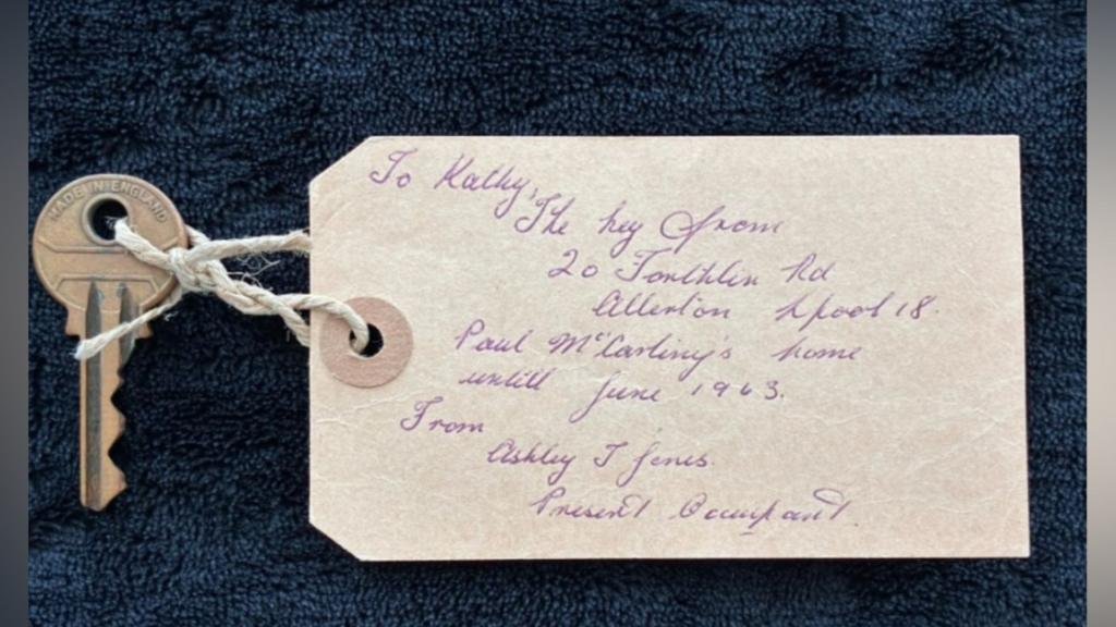Paul McCartney's key sells for double the estimate