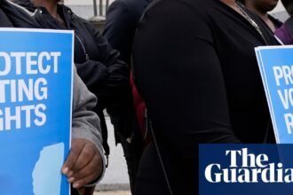 Hundreds gather in Mississippi to protest Republican redistricting: ‘This fight is familiar territory’