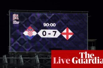 England on a high after historic Croatia rout; Republic of Ireland v Israel and WSL buildup – matchday live