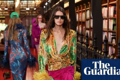 Alessandro Michele designs for the dancefloor at Valentino’s Paris show