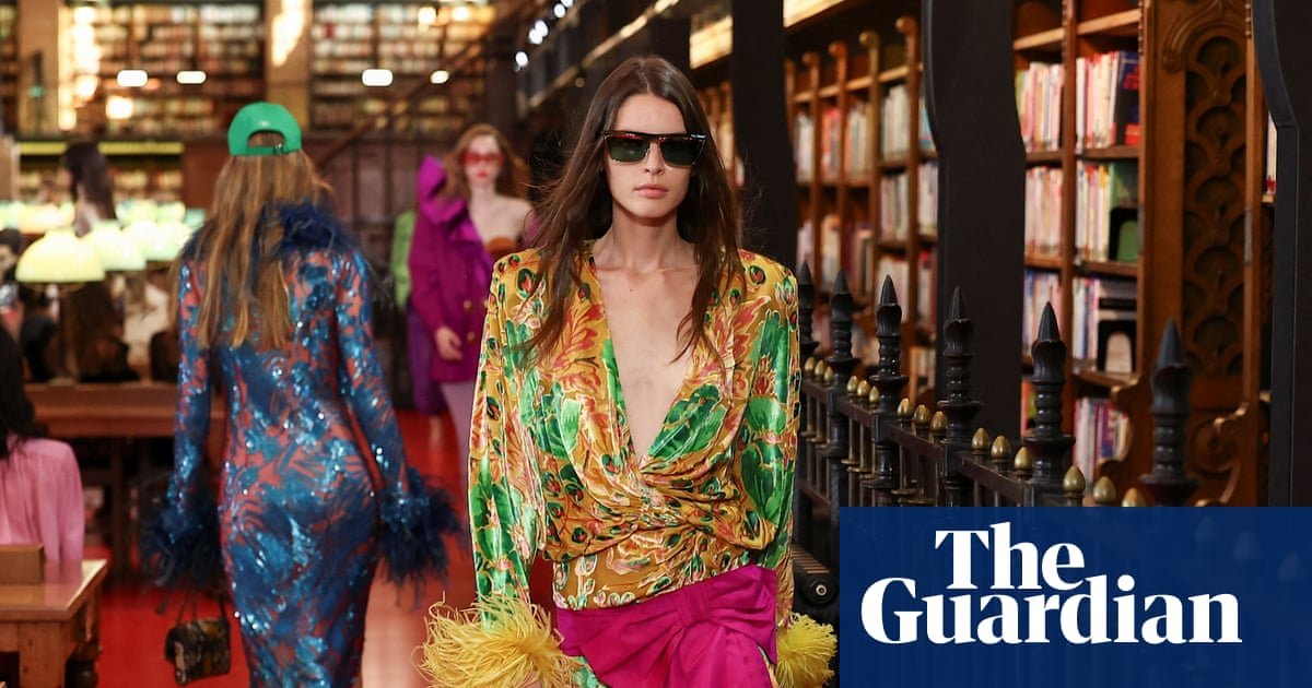 Alessandro Michele designs for the dancefloor at Valentino’s Paris show