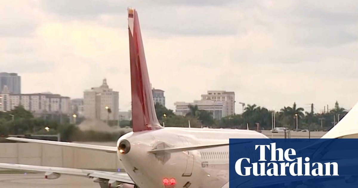 Severe turbulence injures at least eight on flight and forces emergency landing in Miami