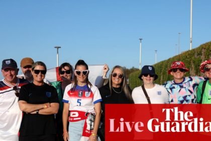 Greece v England: Women’s World Cup playoff semi-final, first leg – live