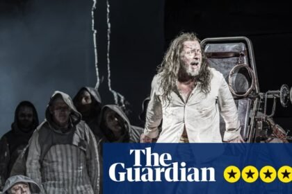 Parsifal review – bunkers, CCTV and fembots in elusive vision of Wagner’s mystical masterpiece