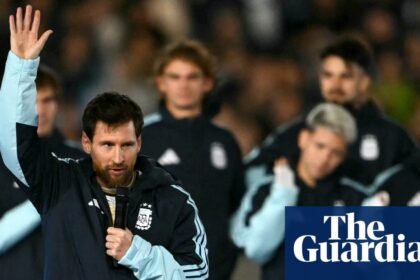 Lionel Messi bids a tearful farewell to Argentina after 3-0 win over Benin