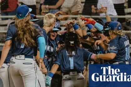 Post-its, homework breaks and karaoke: inside the Women’s Pro Baseball League’s debut season