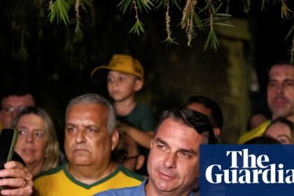 Flávio Bolsonaro poised to win Brazilian presidency after shock first-round victory