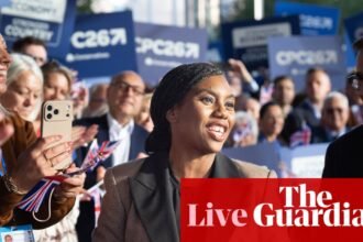 Conservatives claim ‘major victory’ as Tory conference begins after Labour scraps plans to curb jury trials – UK politics live