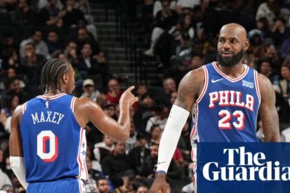 LeBron James shines in pre-season debut for revamped Philadelphia 76ers