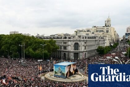 ‘This can’t go on’: tens of thousands protest against housing crisis in Spain