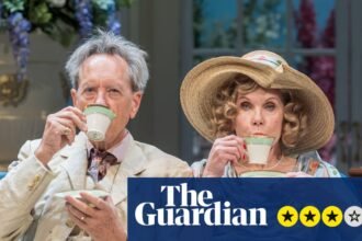 Hay Fever review – Richard E Grant and Christine Baranski host Coward’s country house shenanigans