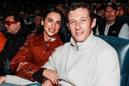 Date Night! Dua Lipa and Callum Turner Cheer on the Yankees