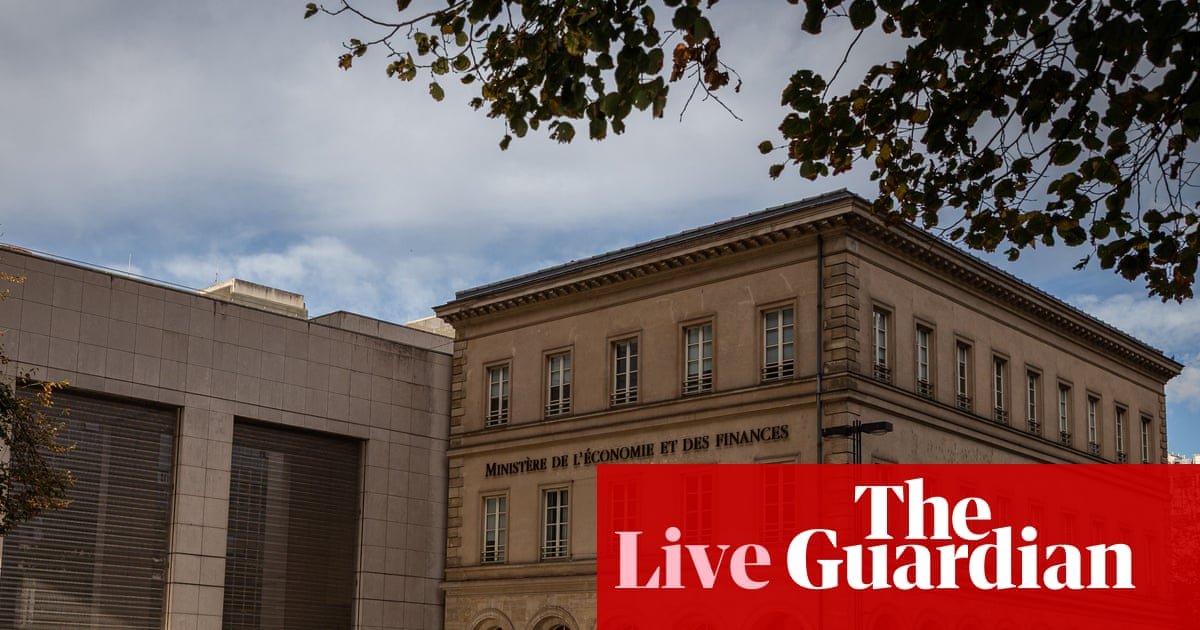 French bond sell-off ‘reminiscent of the euro crisis’ as Paris proposes cuts and tax rises – business live